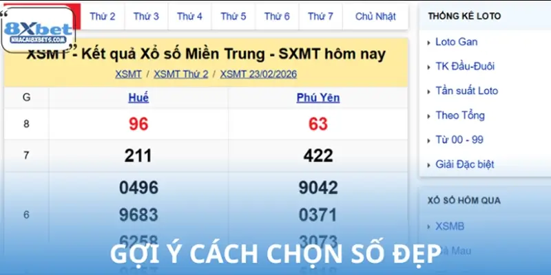 Tổng hợp những tip chọn số đẹp khi chơi xổ số
